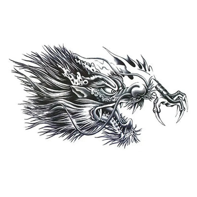 Temporary Tattoos Men Shoulder Tattoos Large Chest Body Sexy Tattoo Sticker Waterproof Tatoo Fake Make Up Pattern Stickers