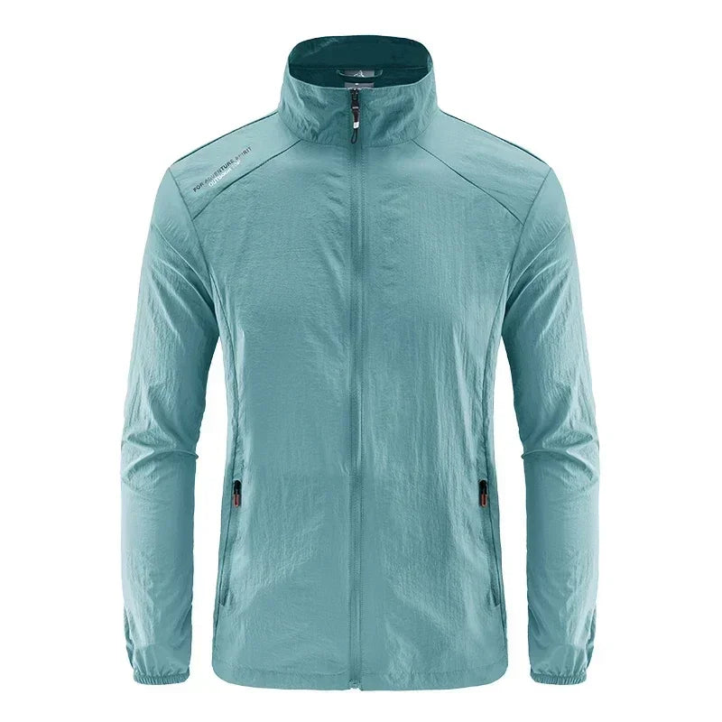 Summer Jackets Men Windbreaker Coats Male Sunscreen Clothing Traveling Camping Jacket Ultrathin Cycling Fishing Tops Hiking Wear