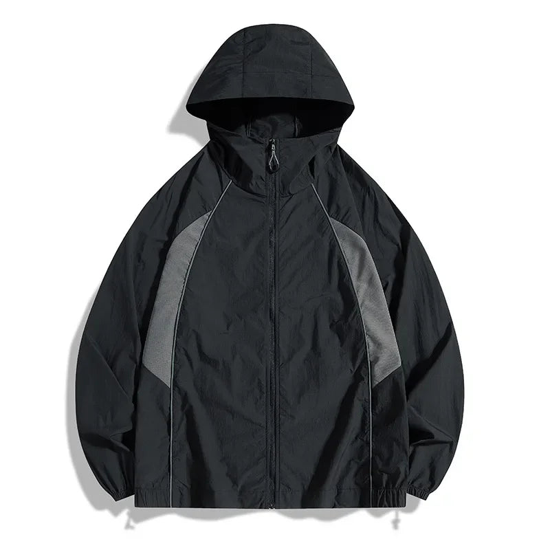 Summer Sun Jackets Men's Outdoor Cycling Clothing Quick Dry UV Skin Coat Women Sports Sun Protection Hiking Camping Windbreaker