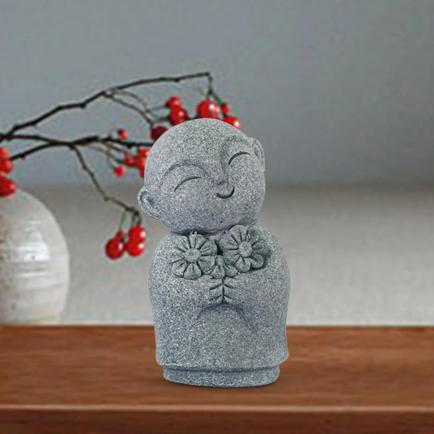 Buddha Aquarium Decor Accessories Dolls Mini Creative Small Statue Buddha Statue for Car Home Decor Teahouse Tabletop Indoor