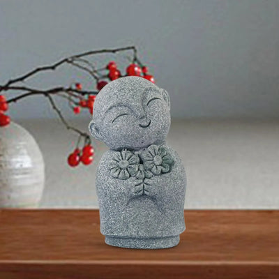 Buddha Aquarium Decor Accessories Dolls Mini Creative Small Statue Buddha Statue for Car Home Decor Teahouse Tabletop Indoor