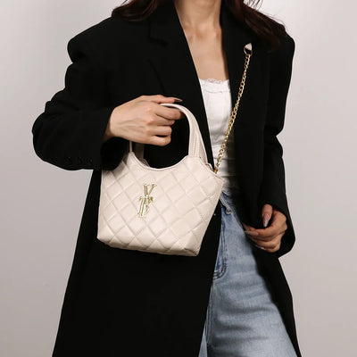 Elegant Handbag For Women Leather Material Popular Classic Shoulder Strap By Famous Designer Luxury Brand Durable