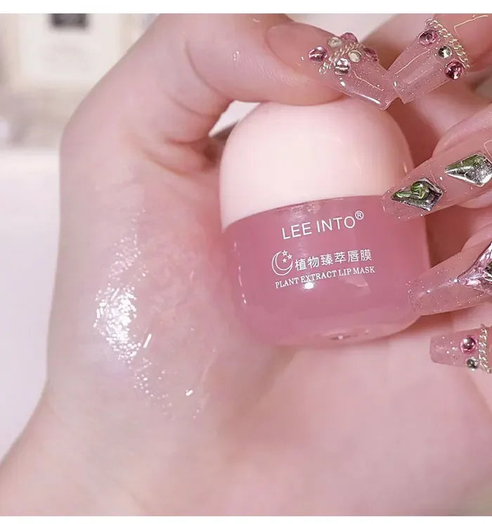 LEEINTO Plant Essence Lip Protection Set for Diminishing Lip Lines, Moisturizing Sleep, Moisturizing, and Repairing