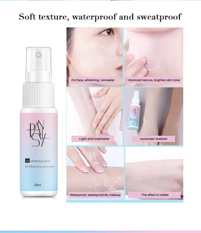 BB Whitening Spray Face Brightening Moisturizing BB Cream Face Foundation Nourishing Skin Care Beauty Cosmetics
