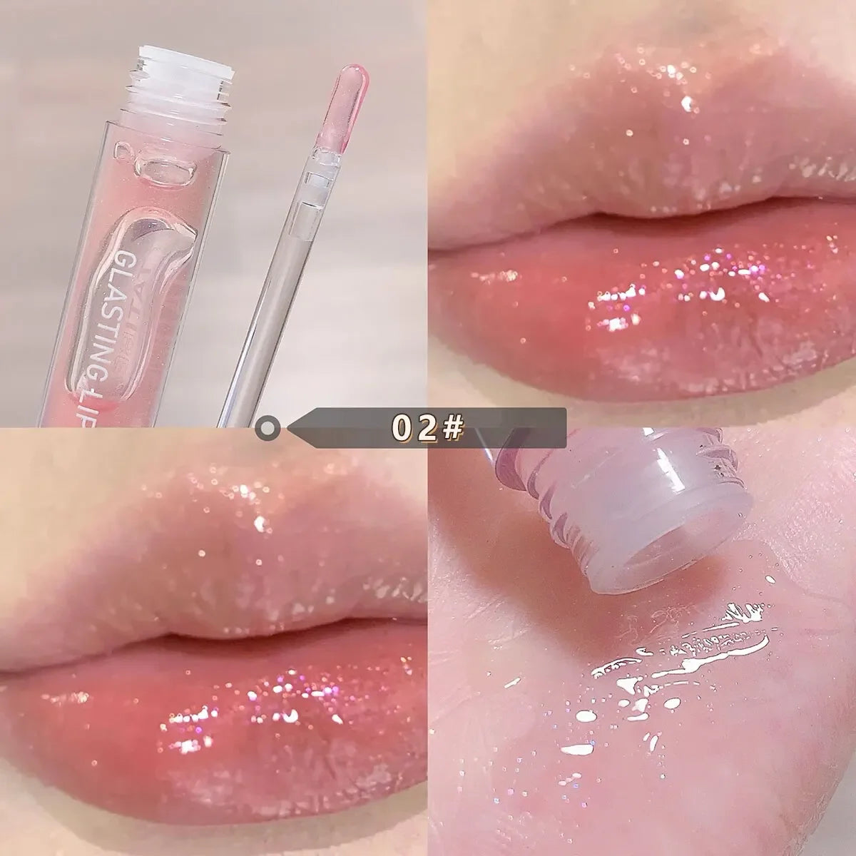 Lip Oil Uuny Transparent Water Gloss Lip Honey Female Moisturizing Lip Glaze Mirror Toot Glass Lip Gloss Student