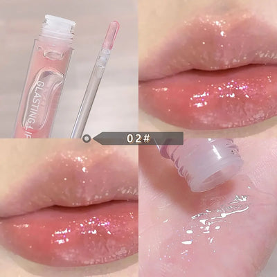 Lip Oil Uuny Transparent Water Gloss Lip Honey Female Moisturizing Lip Glaze Mirror Toot Glass Lip Gloss Student
