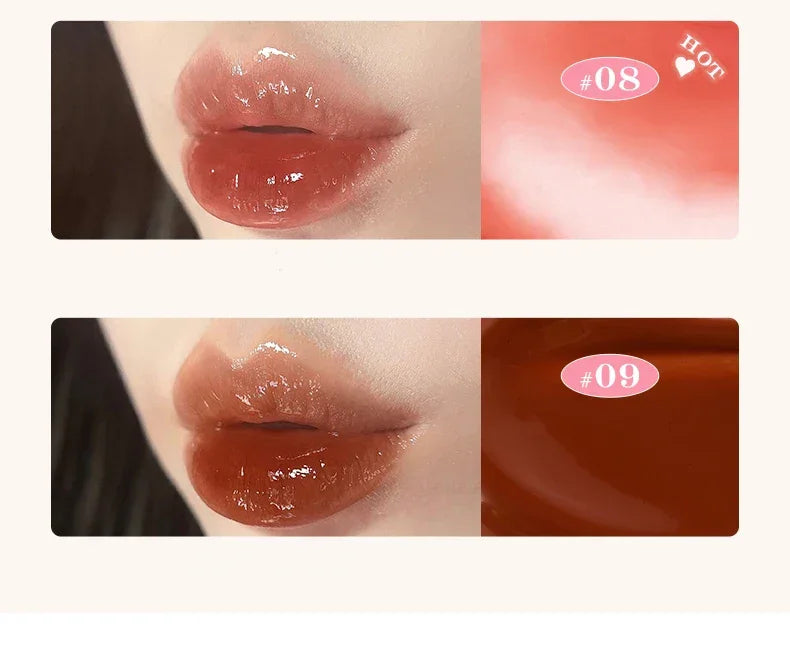 FLORTTE Beauty Lip Lasting Tint First Kiss Series Water Glossy Nice To Meet Chu Blooming Liquid Lipstick Makeup Women Cosmetics
