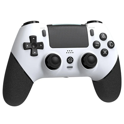 Wireless Gaming Controller 6 Axis Gyro Bluetooth Console Controller Macros Turbo Dual Vibration Hall Effect Joystick for PS4