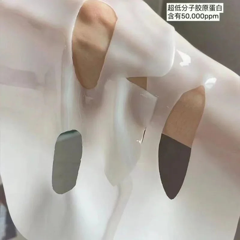 Bio Collagen Facial Mask Shrink Pores Deep Hydrating Overnight Mask Moisturizing Refreshing Brightening Face Korean Skin Care