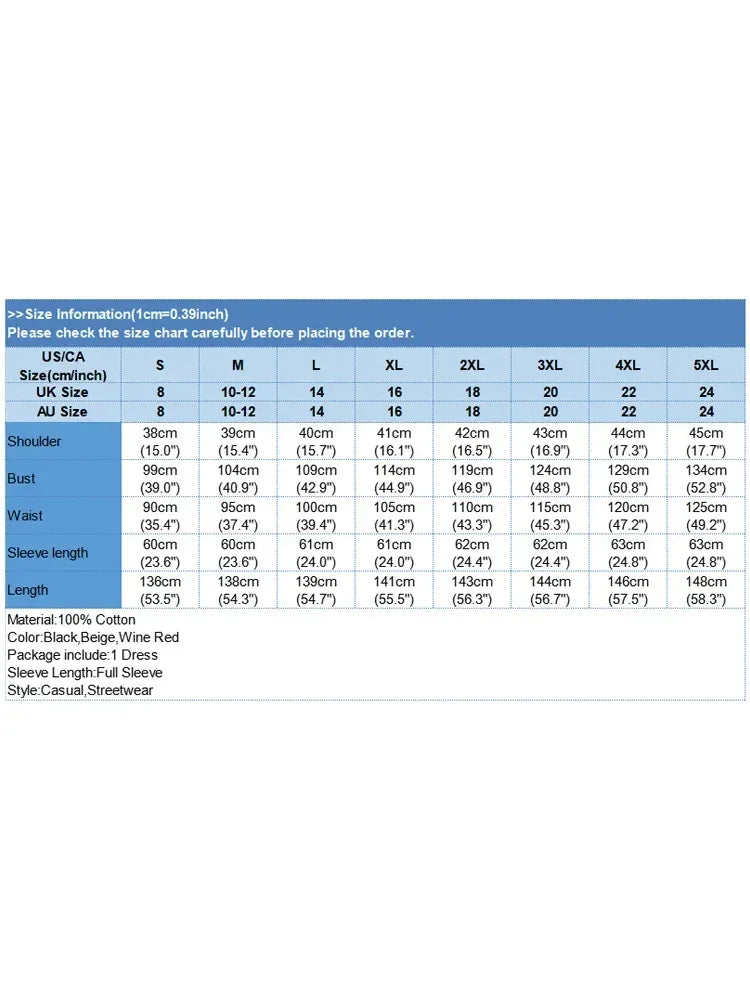 Vintage Cotton Linen Long Sleeve Dress Women Casual Autumn Maxi Robe V Neck Tiered Loose Vestido