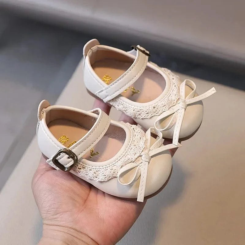 Soft Leather Flat Shoes For Toddlers and Children | Spring Autumn | Princess Casual Walking Shoes | Kids Girls Fashion