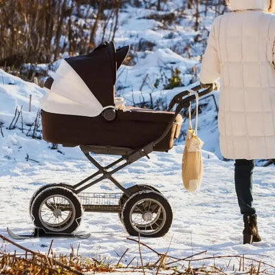 Kids Scooter Snow Sledge Cycling Snowboard Ski Kit Lightweight Snow Sledge Board Set For Scooter For Snowfields Baby Strollers