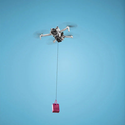 Drone Outdoor Remote Airdrop For DJI Air 3S Transport Delivery Device Dispenser For DJI Mini 4 Pro/Air 3 Thrower Accessories