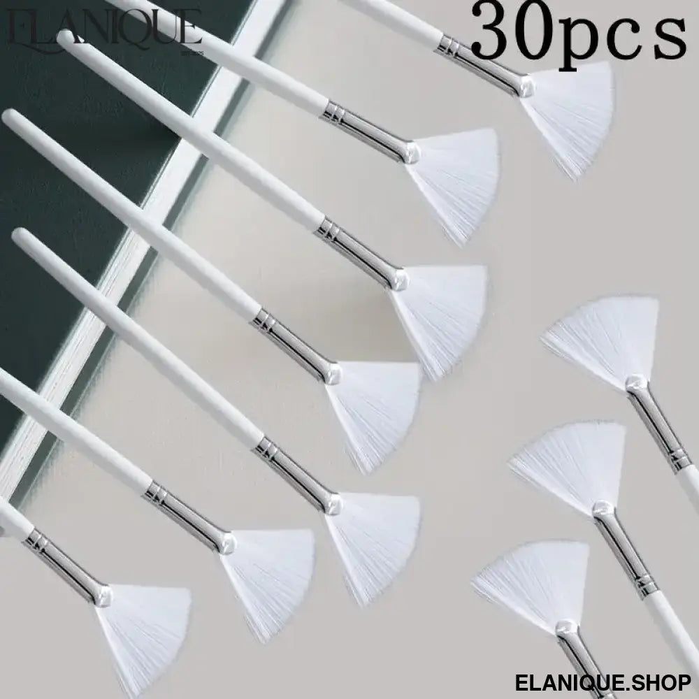Fireflies DIY Face Mask Brush Set Soft Applicator Brushes Makeup Tools Includes Soft Fan Facial Brushes Acid Applicator Brush
