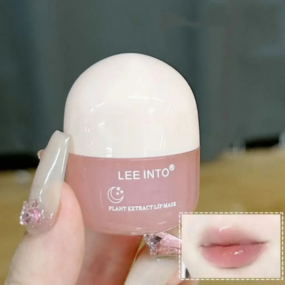 LEEINTO Plant Essence Lip Protection Set for Diminishing Lip Lines, Moisturizing Sleep, Moisturizing, and Repairing