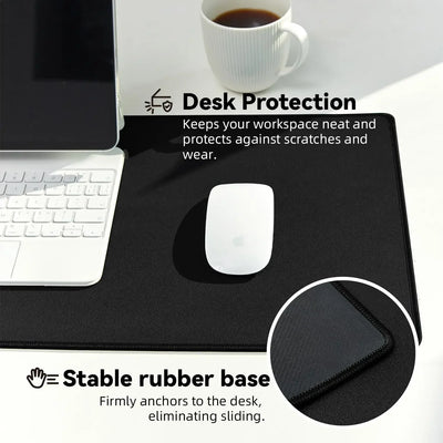 Non-Slip Mouse Mat Black Gaming Esports Mouse Pad Desktop And Laptop Computer Simple Rubber Mouse Pads Base Office Accessorie