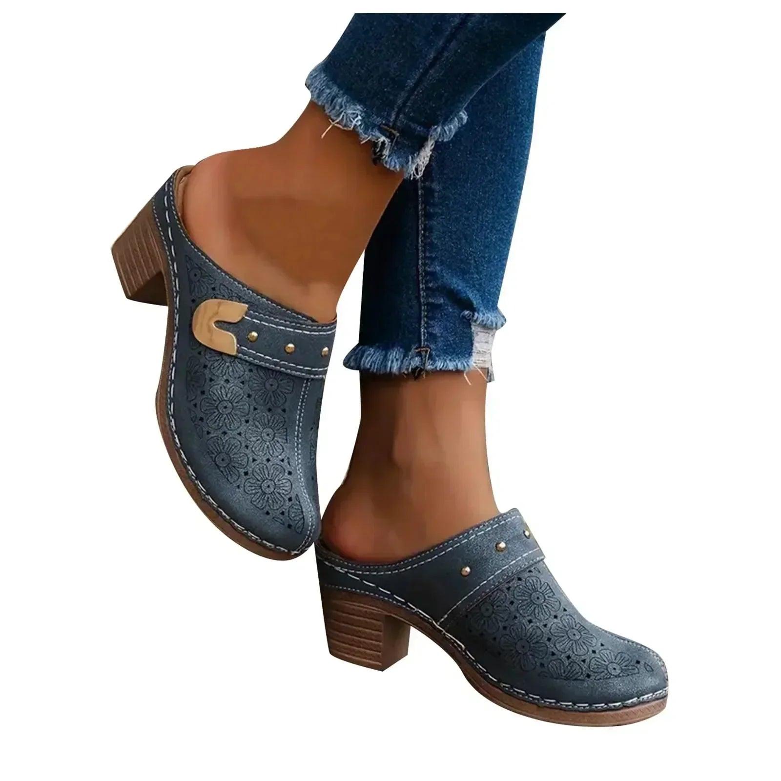 Knee high platform boots for women chunky heel bohemian and comfortable ladies shoes with sexy size 12