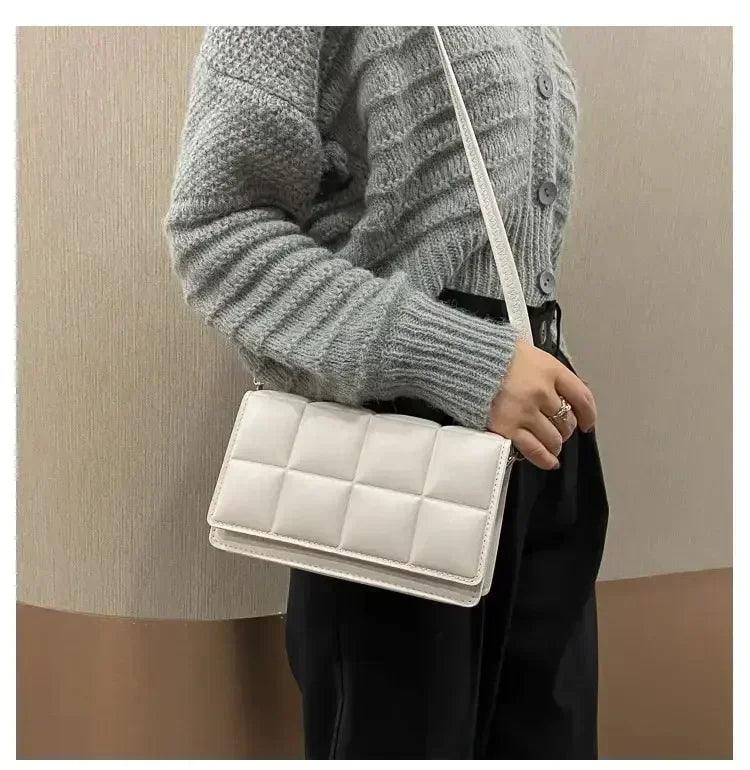Fashion brand designer women shoulder bag small pu leather female crossbody trend classic handle handbag