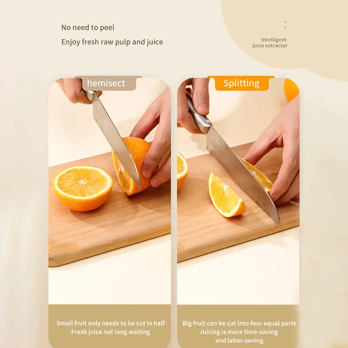 Cordless Baby Food Processor, Auto Pulp Separation for Homemade Infant Meals, Juice & Toddler Snacks