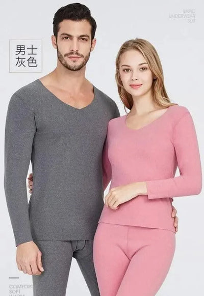Thermal Underwear for Women Men - 2 Pack Sets Ultra Soft Long Pajama Set-Warm Base Layers with Fleece Lined for Cold Weather