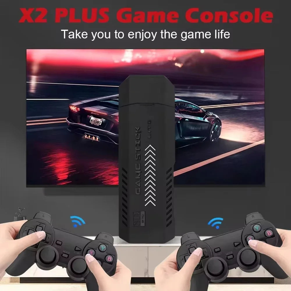 New Classic Video Game Console. Wireless 4K HD Controller. 30000 Games, 50 Simulators. Compatible with PS1, N64 Retro Gaming