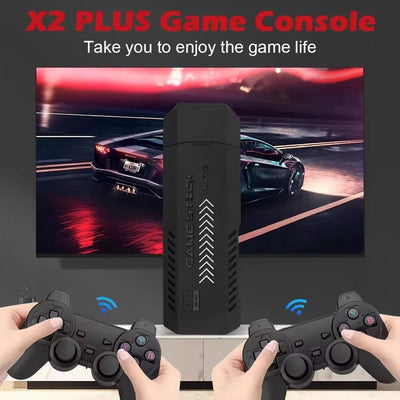 New Classic Video Game Console. Wireless 4K HD Controller. 30000 Games, 50 Simulators. Compatible with PS1, N64 Retro Gaming