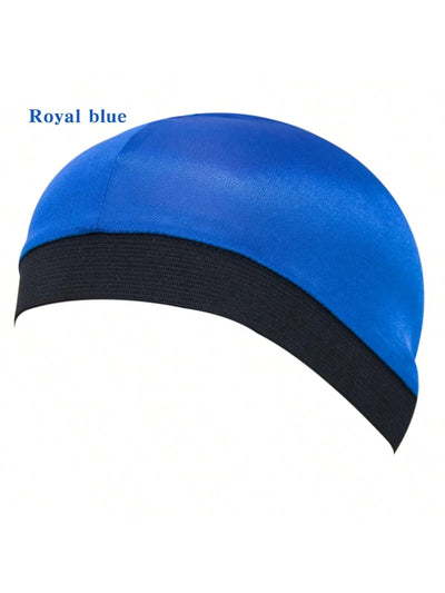 Dome Wave Cap Silk Bonnet Satin Elastic Breathable Turban Hat Hair Headwear Bonnets Hats Fedoras Beanie For Adult