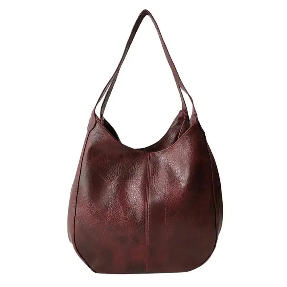 Women’s handbags vintage luxury leather shoulder bag designers large modern fashion brand female
