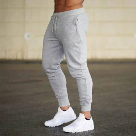 2025 New Men Sweatshirts Jogging Pants Men Casual Pants Men Stylish Color Block Zip Pockets Drawstring Sports Skinny Pants Trous