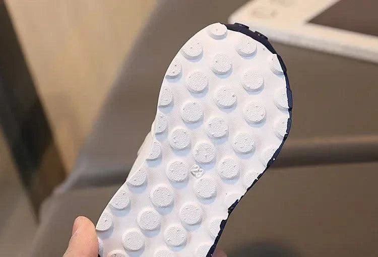 Children's Sports Shoes Toddler Breathable Non Slip Comfort Sneakers Lightweight Hook and Loop Soft Sole Running Casual Shoes