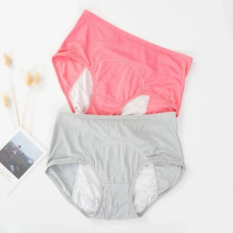 Leak Proof Menstrual Panties Women Period Underwear Sexy Pants Incontinence Underwear Briefs Plus Size Femme Underpants