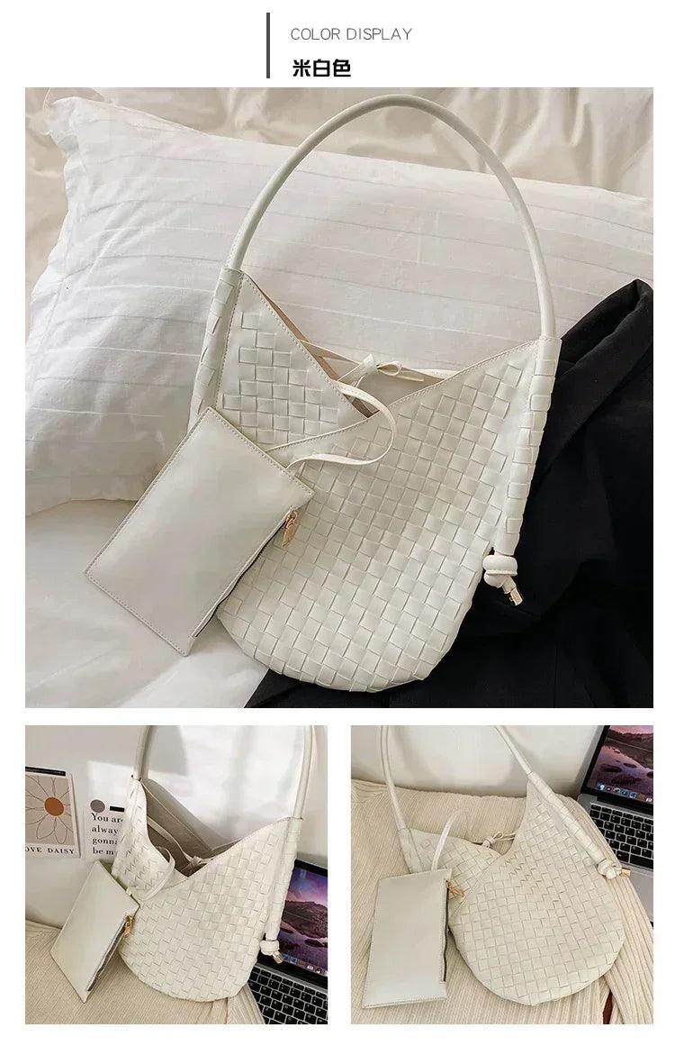 Famous designer women’s handbag with convertible shoulder strap leather luxury brand elegant spacious