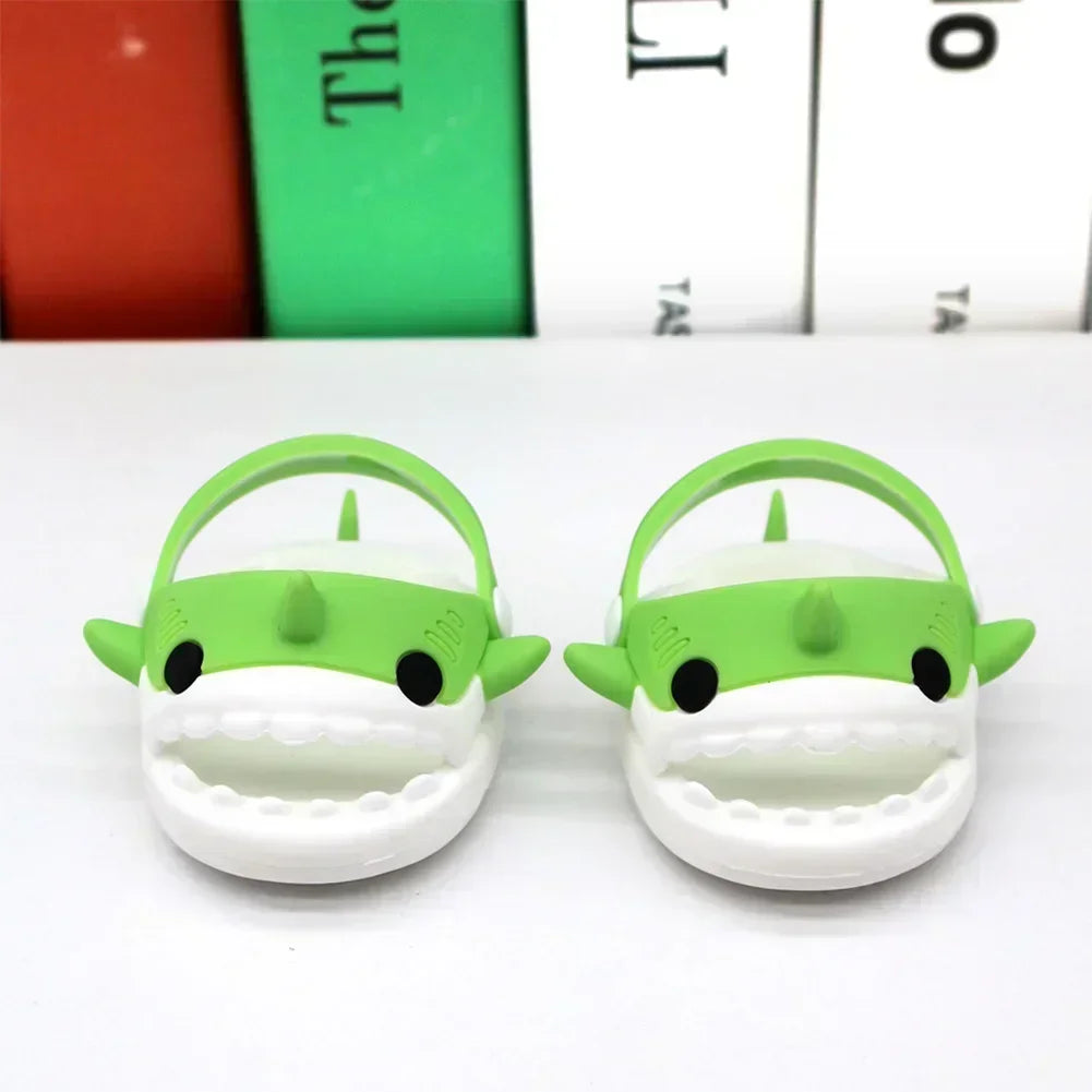 Labubu Shoes for 15/17cm Dolls Cute Animal Slippers Macaron Color Versatile Princess Shoes