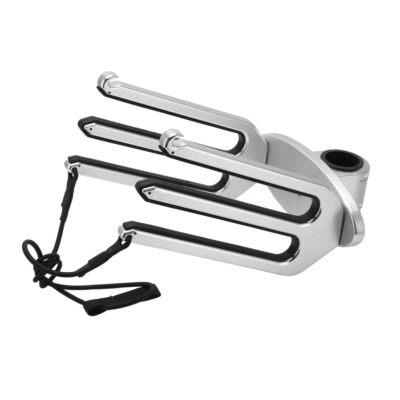 Adjustable Brushed Aluminum Wakeboarding Tower Kneeboard Rack for yacht Accessories