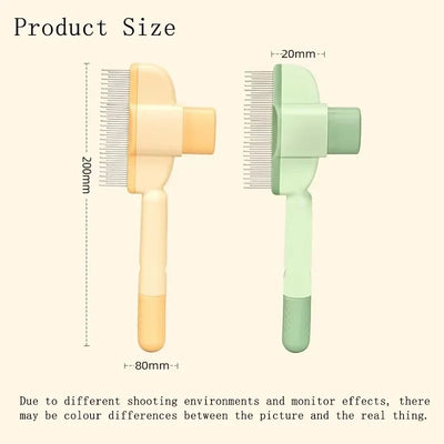 Cat Grooming Massage Brush Pet Comb Professional Open Knot Pet Hair Removal Brush Durable kitten comb Pet Accessories