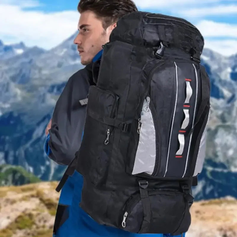 Mountain Biking Backpack Outdoor Sports Travel Daypack Multi-Pocket Outdoor Travel Daypack 100L Waterproof Backpack For Climbing