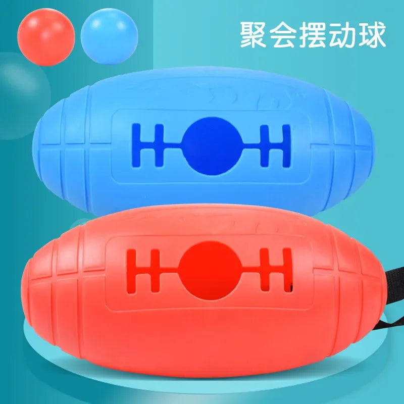 Children's Swinging Ball Toy Parent Child Interactive Competition Game for Boys and Girls Fun Hip Swinging Stress Relieving Toy