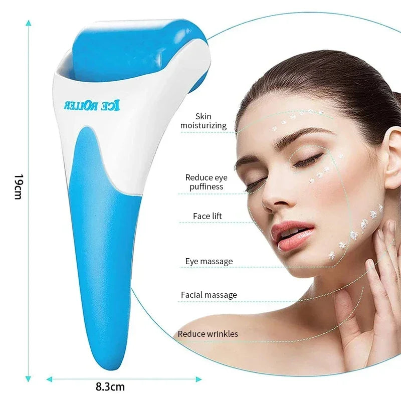 Face Roller Cool Ice Roller Massager Skin Lifting Tool Face Lift Massage Anti-wrinkles Pain Relief Face Skin Care Tools