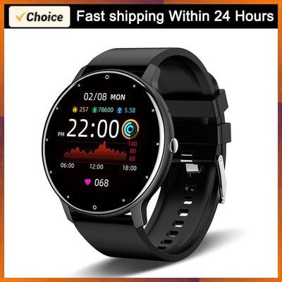 LIGE 2025 Smart Watch Women Men Lady Gift Sport Fitness Watches Heart Rate Monitor Waterproof Smartwatch For Xiaomi Android IOS