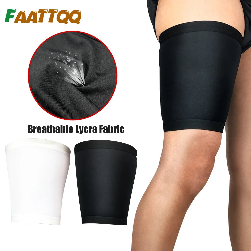 1Pcs Thigh Compression Sleeve, Groin Pull and Strains - Running, Basketball, Tennis, Soccer, Sports – Athletic Thigh Support