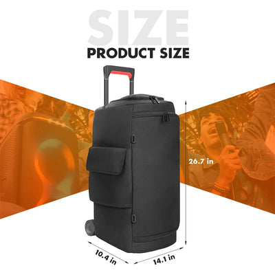 Speaker Carry Cover Waterproof Padded Speaker Protective Cover Double-Sided Speaker Storage Bag for JBL PARTYBOX Storage Bag