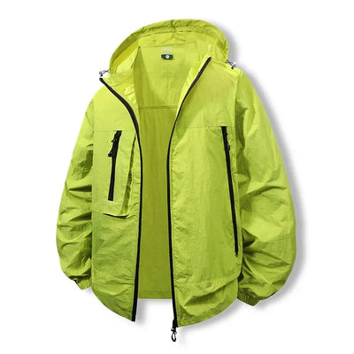 Summer Hooded Jacket Men Women Sun Protection Clothing Fishing Hunting Clothes Quick Dry Skin Windbreaker
