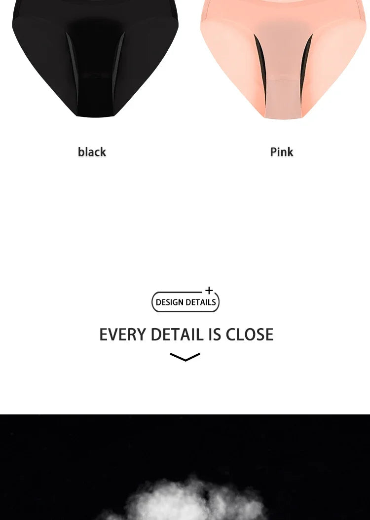 Menstrual Panties Women Underwear intimatePantsHighWaist Absorvent PadSeamless Super Absorbent Abundant  Flow BriefWithLeakProof