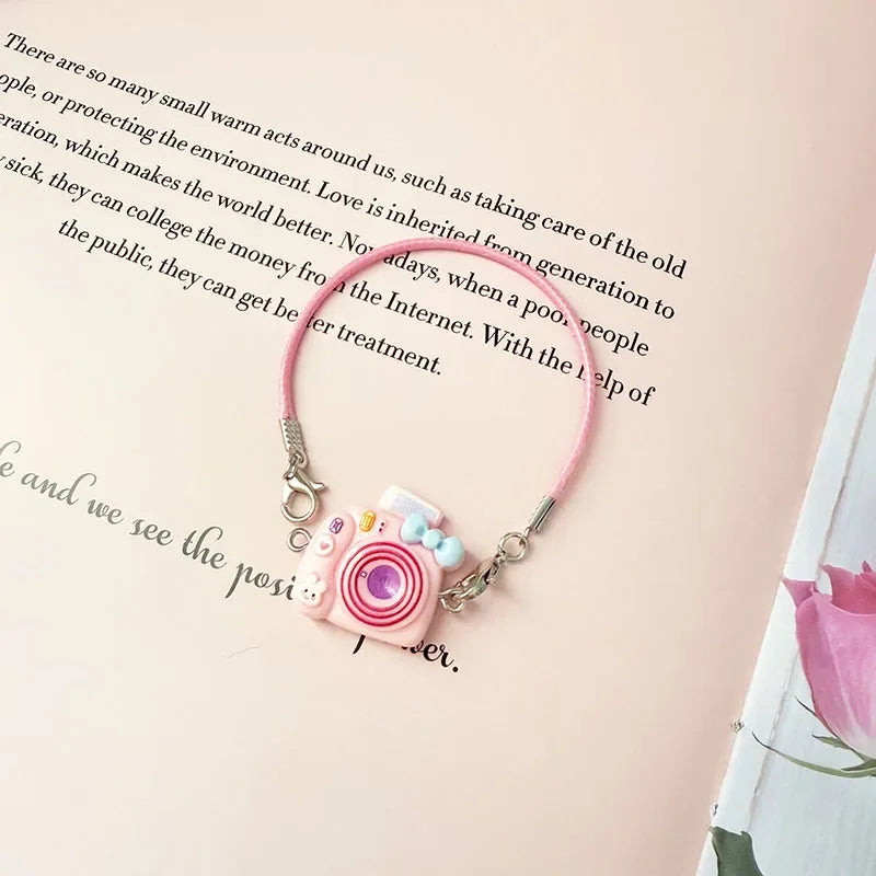 Labubu Accessories 17cm Labubu Pendant Camera Water Bottle Bag Accessories Cute Sitting Party Accessories