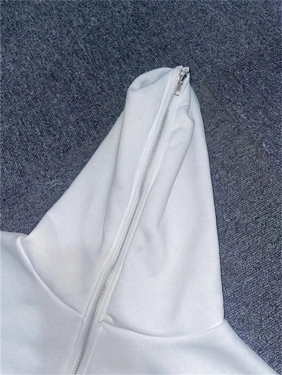 Zipper Hoodies Women/Men Fashion Long Sleeve Hooded Fleece Sweatshirt