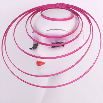 Royal Ascot Luxury Fascinator Hat Women Wedding Headpiece Mesh Hat Formal Event Pillbox Fascinator Hats Ladies Mariage Millinery