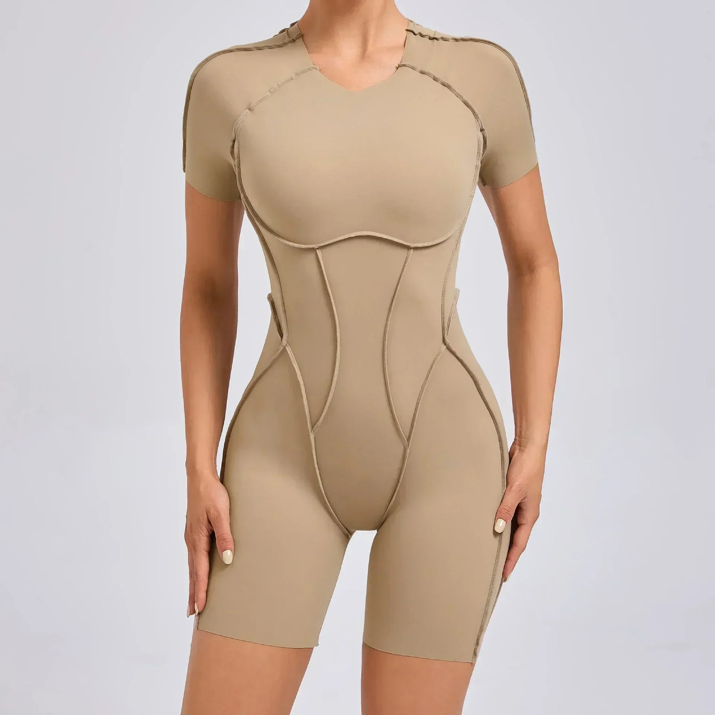 Seamless Yoga Jumpsuits Sports Fitness Hip-lifting