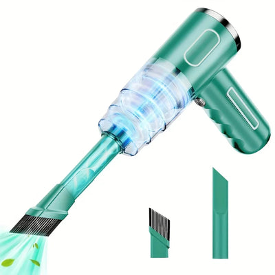 Portable Wireless Car Vacuum Cleaner with Strong Suction USB Rechargeable Mini Vacuum for Car Home Office Compact Spaces