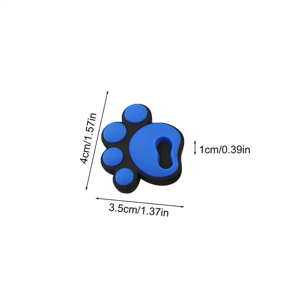 4pcs Snowboard Deck Pads High quality soft rubber material Anti-slip stickers Not easy to break deform Durable Exquisite fitting