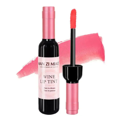 Wine Bottle Lip Stains Kit Wine Bottle Lip Gloss Set 6 Colors Wine Lip Stain Mini Matte Wine Bottles Lip Sticks Tint